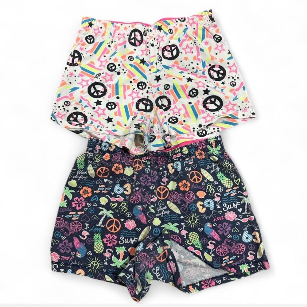 Multi-coloured kids shorts bundle pajama